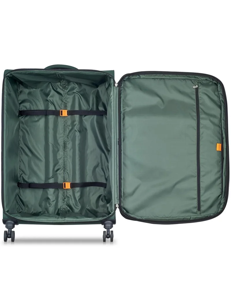DELSEY Paris  Securitech Vanguard By Delsey Paris 70 Cm Expandable 4 Double Wheeled Check-In Luggage Trolley Case - Khaki  | Best Price UAE